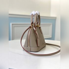 LV Модель： M57028 Слоновая кость  Сумка Alma BB Классическая фо
