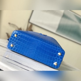 LV Модель： N93419/M48865 Сумка с узором «синий крокодил» Эта драг