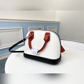LV Модель M55585 Белая сумка-ракушка Создатель модели – Гастон Ви