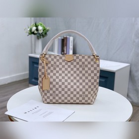 LV Модель： M42248 Белая сумка-клатч с маленьким размером Монограм