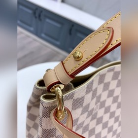 LV Модель： M42248 Белая сумка-клатч с маленьким размером Монограм