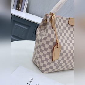 LV Модель： M42249 Белая сумка с мелкой сеткой Монограмма на холст