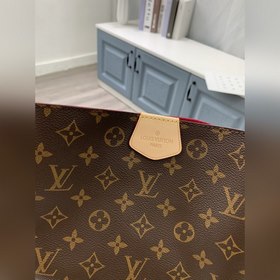 LV Модель： M43704 Розовый шоппер с внутренней подкладкой Оригинал