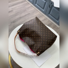 LV Модель： M43704 Розовый шоппер с внутренней подкладкой Оригинал