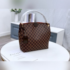 LV Модель： N44044 Кофейная сумка небольшого размера Монограмма на