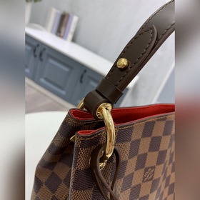 LV Модель： N44044 Кофейная сумка небольшого размера Монограмма на
