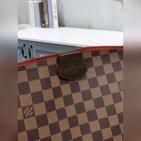 LV Модель： N44044 Кофейная сумка небольшого размера Монограмма на