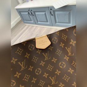 LV Модель： M43704 Большая сумка для покупок с цветочным узором Ор