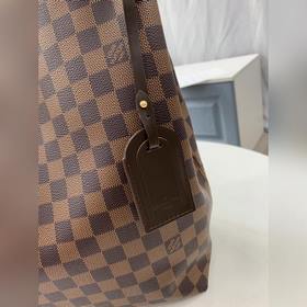 Новая модель LV, артикул： N44045, коричневая с красным, большая с