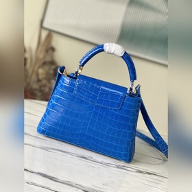 LV Артикул： N93163/M48865 Синий крокодил Эта драгоценная сумка B