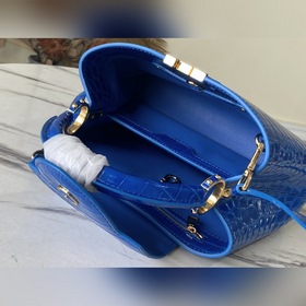 LV Артикул： N93163/M48865 Синий крокодил Эта драгоценная сумка B