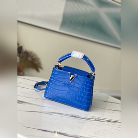 LV Модель： N94227/M48865 Синий крокодил Эта драгоценная мини-сумо