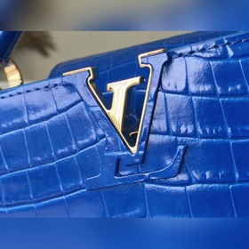 LV Модель： N94227/M48865 Синий крокодил Эта драгоценная мини-сумо