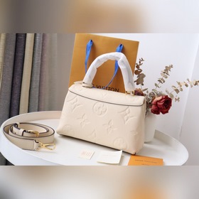 LV Модель M46008 Первый слой кожи Сумка BB Большая сумка из кожи 
