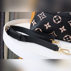 LV модель M46008, кожа первого слоя Сумка BB Большая сумка из кож