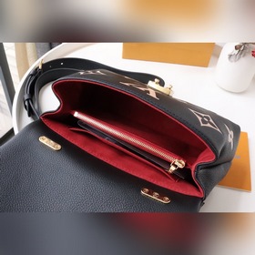 LV модель M46008, кожа первого слоя Сумка BB Большая сумка из кож