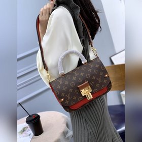 LV Vaugirard Маленькая сумка-почтальон Модель： M44548 Красная Пок