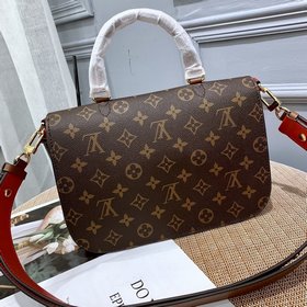 LV Vaugirard Маленькая сумка-почтальон Модель： M44548 Красная Пок