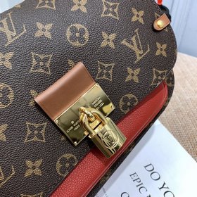LV Vaugirard Маленькая сумка-почтальон Модель： M44548 Красная Пок