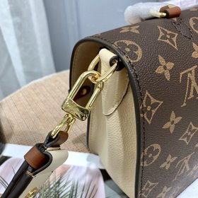 LV Vaugirard Маленькая сумка-почтальон Модель： M44354 Черный Тка