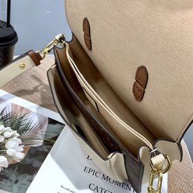 LV Vaugirard Маленькая сумка-почтальон Модель： M44354 Черный Тка