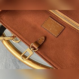 LV Модель M45389 Новая сумка Fold Tote Small Изготовлена из ткани