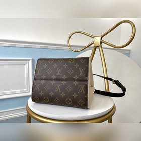 LV Модель M45389 Новая сумка Fold Tote Small Изготовлена из ткани