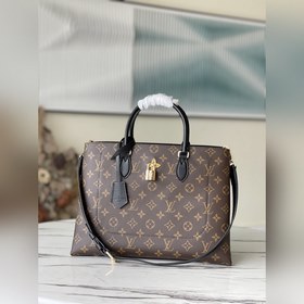 LV Артикул： M43550 Черная сумка-тоут Эта практичная сумка-тоут