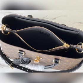 LV Артикул： M43550 Черная сумка-тоут Эта практичная сумка-тоут 