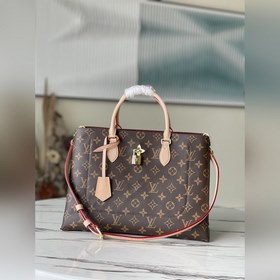 LV Артикул： M43551 Сумка-тоут из желтой кожи Эта практичная сум