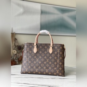 LV Артикул： M43551 Сумка-тоут из желтой кожи Эта практичная сум