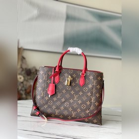 LV Артикул： M43553 Сумка-тоут макуно-красная Эта практичная сум