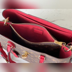 LV Артикул： M43553 Сумка-тоут макуно-красная Эта практичная сум