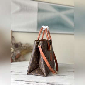 LV Артикул： M43770 Сумка-тоут цвета карамельного Эта практичная 