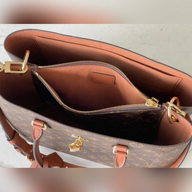 LV Артикул： M43770 Сумка-тоут цвета карамельного Эта практичная 