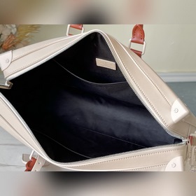 LV Модель： M44952 Серый чемодан Soft Trunk с шелкографией Квадра