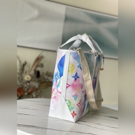 LV Артикул： M45754 Большая сумка Классический узор на холсте вып