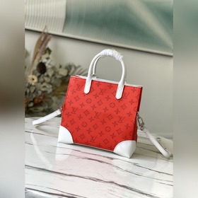 LV Модель： M46113 Красная сумка-тоут небольшого размера Классиче