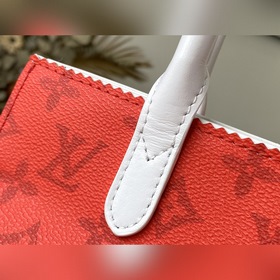 LV Модель： M46113 Красная сумка-тоут небольшого размера Классиче