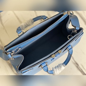 LV Модель： M56780 Синяя сумка Grenelle Tote Small Сумка из зерни