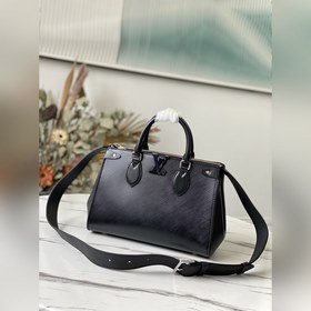 LV Модель： M56780 Черная сумка Grenelle Tote Small Сумка из зерн