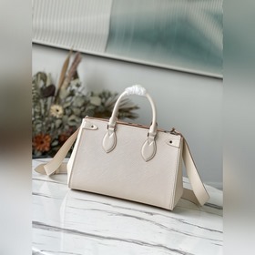 LV Модель： M56781 Бежевая сумка Grenelle Tote Small Сумка из зер