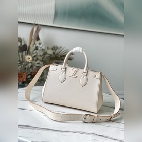 LV Модель： M56781 Бежевая сумка Grenelle Tote Small Сумка из зер