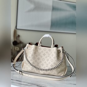 LV Модель： M59203 Сумка Bella Tote молочного цвета Изготовлена и