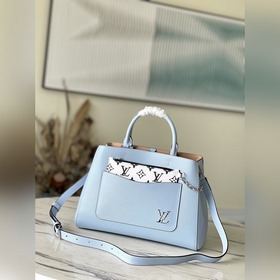 LV Модель： M59950 Синяя сумка среднего размера Tote Сумка с плав