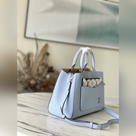 LV Модель： M59950 Синяя сумка среднего размера Tote Сумка с плав
