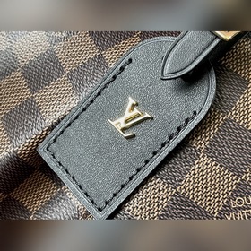 LV Артикул： N45283 Кофейный Средняя сумка-тоут с застежкой-молн
