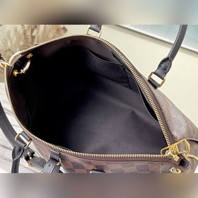 LV Артикул： N45283 Кофейный Средняя сумка-тоут с застежкой-молн