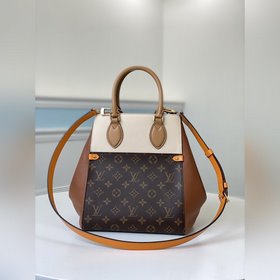 LV Модель M45376  Складная сумка среднего размера Изготовлена из
