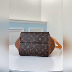 LV Модель M45376 Новая сумка Fold Tote Small Изготовлена из ткани